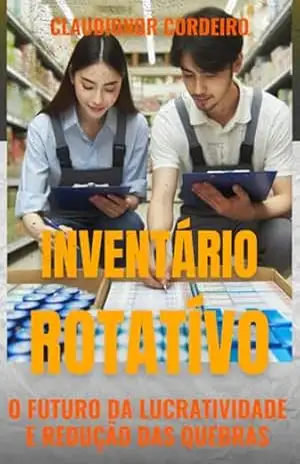 Capa do livro Inventario Rotativo Em Supermercados - Claudionor Cordeiro