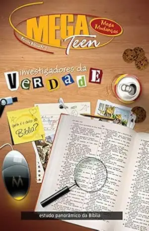Capa do livro Investigadores da verdade | Professor: MegaMudanças - Editora Cristã Evangélica