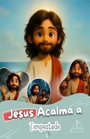 Jesus Acalma a Tempestade – Historinha Bíblica Infantil (Guilherme Santos) – Guilherme Santos
