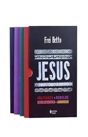 Jesus Os quatro Evangelhos – Caixa 4 volumes – Frei Betto