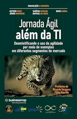 Capa do livro Jornada Ágil Além da TI (Jornada Colaborativa) - Adriana Brandão