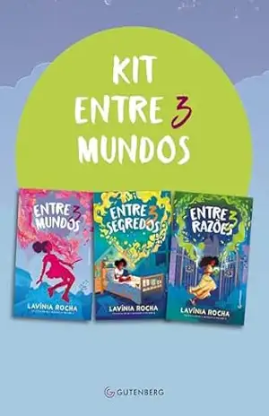 Capa do livro Kit Entre 3 mundos - Lavínia Rocha