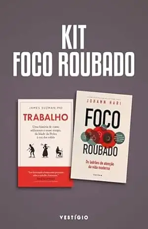 Capa do livro Kit Foco Roubado - Johann Hari