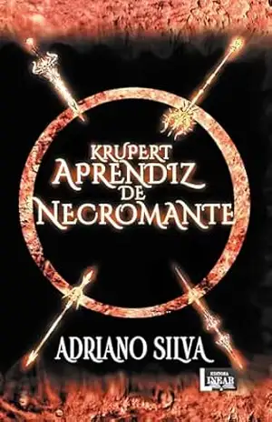 Capa do livro Krupert Aprendiz de Necromante (As Crônicas de Krupert Livro 1) - Adriano  Silva