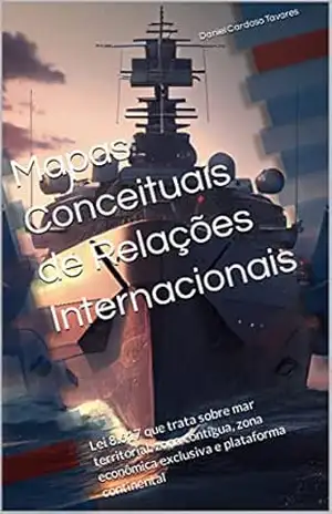 Lei 8.617 que trata sobre mar territorial, zona contígua, zona econômica exclusiva e plataforma continental: Mapas Conceituais de Relações Internacionais – Daniel Cardoso Tavares