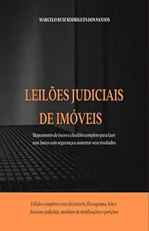 Capa do livro Leilões Judiciais De Imóveis - Marcelo Ruiz Rodrigues Dos Santos