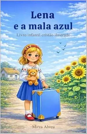 Capa do livro Lena e a Mala Azul - Mirza Abreu