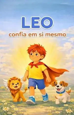 Capa do livro Leo confia em si mesmo: Uma história para ajudar crianças a superar o medo de errar e acreditar em si. - Dumb Parrot  Studio
