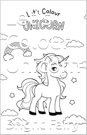 Let's Colour Unicorn - Bright Fairy Let's Colour Unicorn - Bright Fairy
