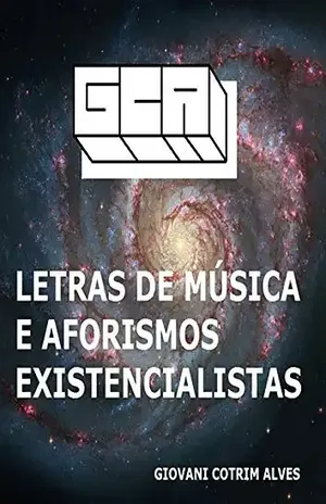 Capa do livro Letras De Música E Aforismos Existencialistas - Giovani Cotrim Alves