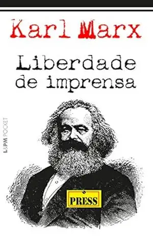 Capa do livro Liberdade de imprensa - Karl Marx