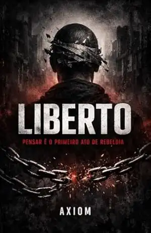 Capa do livro Liberto: Pensar é o Primeiro Ato de Rebeldia - Axiel Roque