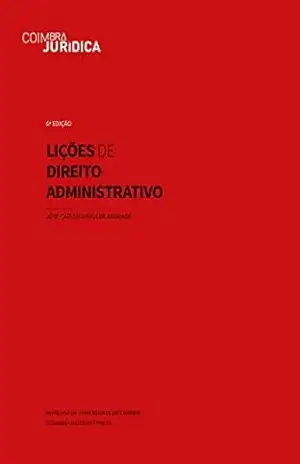 Capa do livro Lições de Direito Administrativo - José Carlos Vieira de Andrade