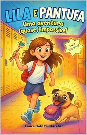 Capa do livro LILA E PANTUFA Uma Aventura (quase) impossível - Laura  Holz Feldkircher