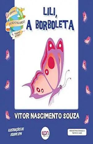 Capa do livro Lili, a Borboleta - Vitor  Nascimento Souza