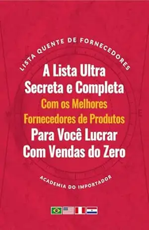 Capa do livro Lista Quente de Fornecedores Atualizada - Nauro Luz