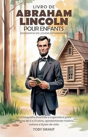 Livro De Abraham Lincoln Para Crianças (Biografia Do Jovem Explorador): Uma biografia divertida e inspiradora para crianças de 6 a 10 anos, apresentando história, valores e lições de vida – Toby Grant