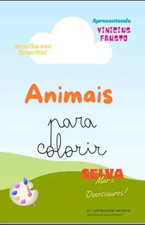 Livro em PDF para Colorir: Animais – Vinicius Fausto