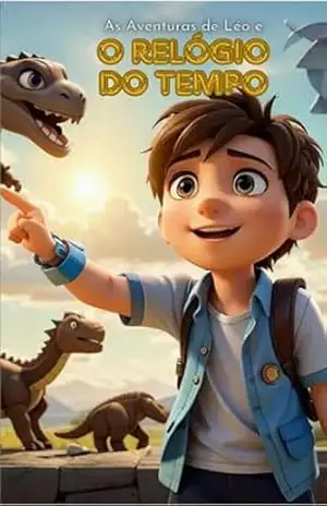 Livro infantil – As Aventuras de Léo e o Relógio do Tempo – Carlos Batista
