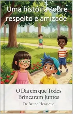 Capa do livro Livro infantil – O Dia em que Todos Brincaram Juntos: Uma história sobre respeito e amizade - Bruno  Henrique