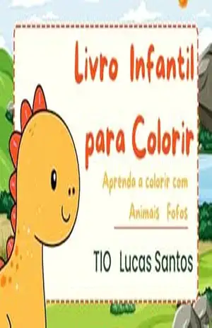 Livro Infantil para Colorir: Aprenda a colorir com Animais Fofos – Lucas Santos