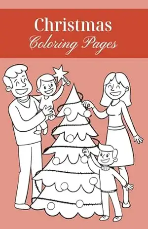 Capa do livro Livro Infantil para colorir: Feliz Natal! - Raissa Rios