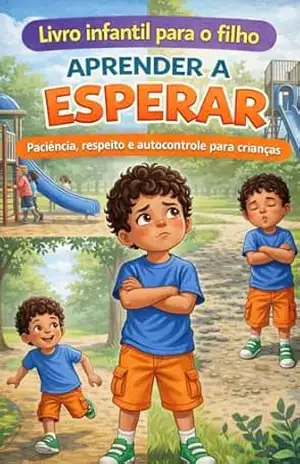 Livro infantil para o filho aprender a esperar: Paciência, respeito e autocontrole para crianças - Infância Consciente Livro infantil para o filho aprender a esperar: Paciência, respeito e autocontrole para crianças - Infância Consciente