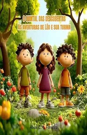 Livro infantil que fala sobre a importância do brincar, amizade, natureza e brincadeiras tradicionais: O Quintal das Descobertas: As aventuras de Léo e sua turma ( Edição Ilustrada) – Aline  C. M. Ferreira