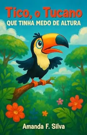 Livro infantil sobre coragem: Tico, o Tucano Que Tinha Medo de Altura - Amanda F. Silva