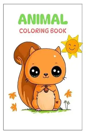 Capa do livro Livro Para Colorir Animais: Livreto Infantil - Gleice Del Corso