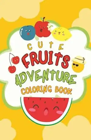 Livro para colorir de Frutas – Raphaela Faria