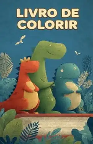 LIVRO PARA COLORIR DINOSSAURO: Aventura e Diversão! - APOLO LINS LIVRO PARA COLORIR DINOSSAURO: Aventura e Diversão! - APOLO LINS
