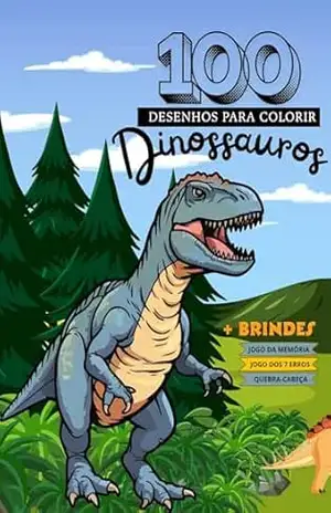 LIVRO PARA COLORIR DINOSSAUROS: UMA AVENTURA INCRÍVEL – TASMANA SANTANA LIVRO PARA COLORIR DINOSSAUROS: UMA AVENTURA INCRÍVEL – TASMANA SANTANA