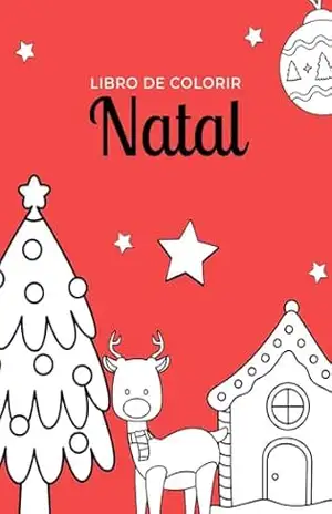 Capa do livro Livro para colorir Natal - Rihanova Edit