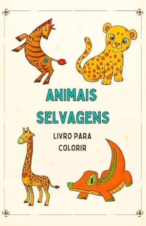 Capa do livro Livro para colorir: Selva - Luis Moreira