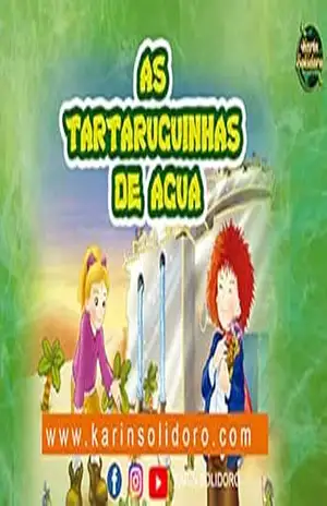 Livro para crianças: As Tartaruguinhas de Água – Karin Solidoro