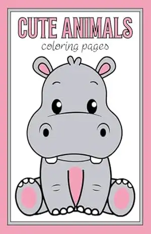 LIVRO PRA COLORIR CUTE ANIMAL – Pedro Lucas
