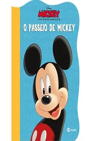 Capa do livro Livro recortado Mickey - Culturama