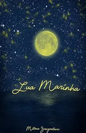 Capa do livro Lua Marinha - Milena de Castro Zangerolame