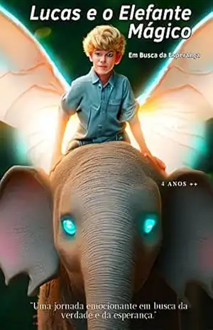 Lucas e o Elefante Mágico: Em Busca da Esperança: Livro infantil sobre Aventura, Esperança, Família, Magia, Determinação – RAUL SARAIVA MAIA