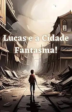 Capa do livro Lucas na Cidade Fantasma - flavio henrique henrique