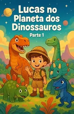 Lucas no Planeta dos Dinossauros – Parte 1: Uma aventura divertida com os dinossauros mais incríveis da história! – S. A. Sant