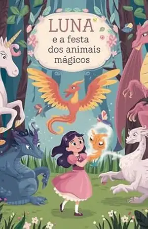 Luna e a Festa dos Animais Mágicos: Uma Aventura Encantada de Amizade e Descobertas - Atilio Schultz