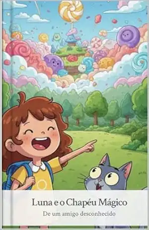 Capa do livro Luna e o Chapéu Mágico - Reinaldo  Cirilo