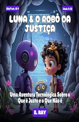 LUNA & O ROBÔ DA JUSTIÇA: Uma Aventura Tecnológica Sobre o Que é Justo e o Que Não é – E. RAY