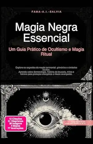 Magia Negra Essencial: Um Guia Prático de Ocultismo e Magia Ritual – Fama A.I. Salvia