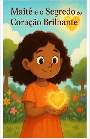Capa do livro MAITÊ E O SEGREDO DO CORAÇÃO BRILHANTE - Nadine  Alves