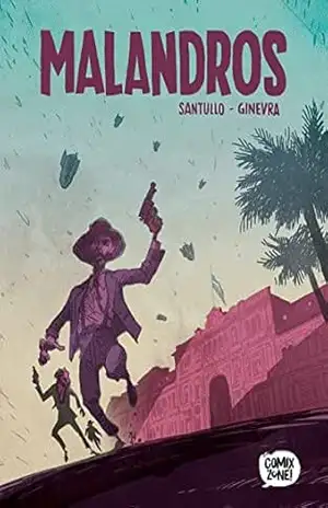 Capa do livro Malandros – Graphic Novel Volume Único - Rodolfo Santullo
