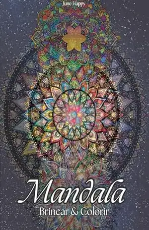 MANDALA: BRINCAR & COLORIR – June  Happy