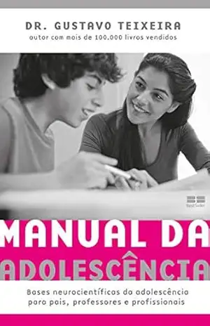Capa do livro Manual da adolescência - Gustavo Teixeira